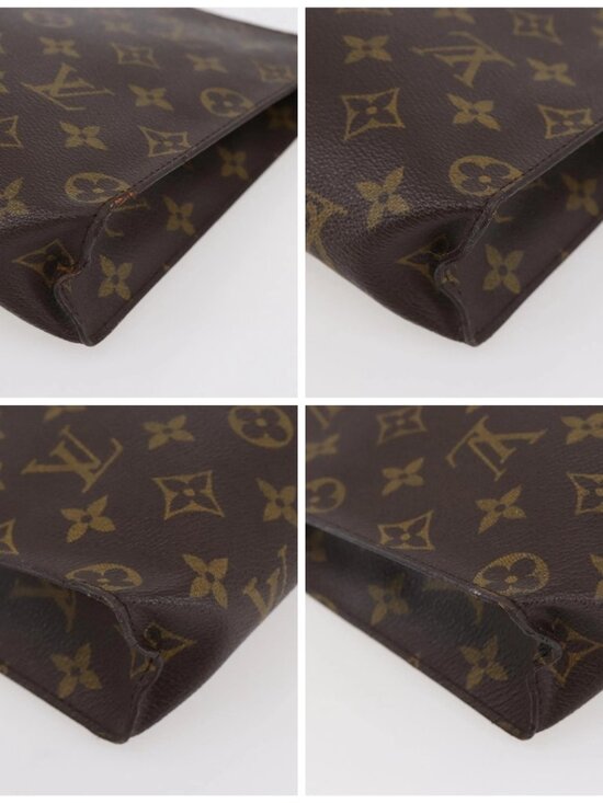 LOUIS VUITTON Monogram Poche Toilette 26 Pouch M47542 LV Auth 99784 - Picture 16 of 16